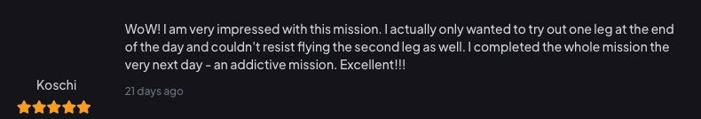 Testimonial Flightsim.to1